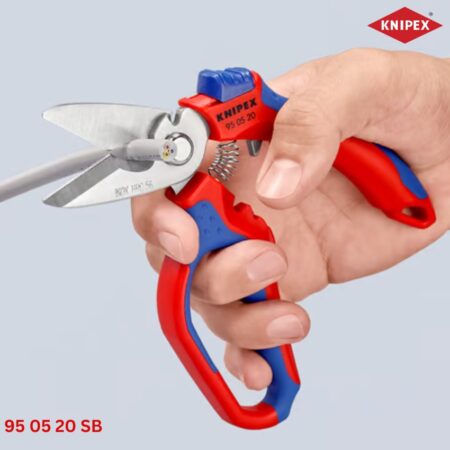 Knipex 95 05 20 SB Kéo Thợ Điện Đầu Gù 45