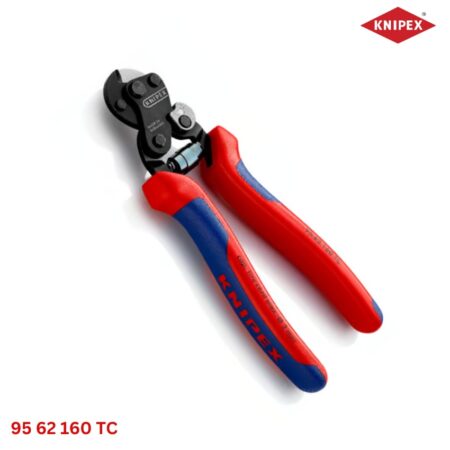 KNIPEX 95 62 160 TC – Kìm Cắt Cáp Thép Bện Wire Rope
