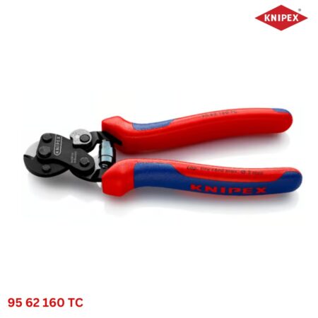 KNIPEX 95 62 160 TC – Kìm Cắt Cáp Thép Bện Wire Rope