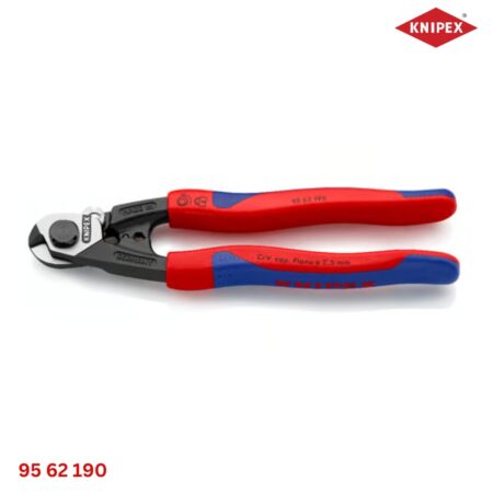 Knipex 95 62 190 Kìm Cắt Cáp, Bấm Cos