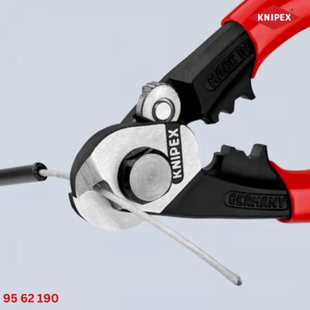 Knipex 95 62 190 Kìm Cắt Cáp Thép Bện 190mm