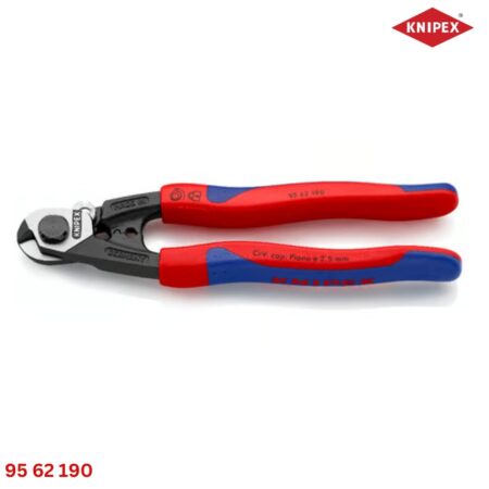 Knipex 95 62 190 Kìm Cắt Cáp Thép Bện 190mm