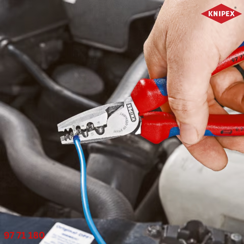 Knipex 97 71 180 Kìm Bấm Cos 16mm²
