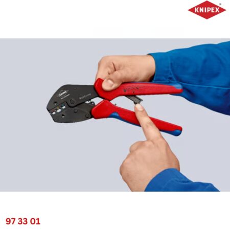 KNIPEX 97 33 01 Bộ Kìm Bấm Cos Thay Ngàm 3 MultiCrimp