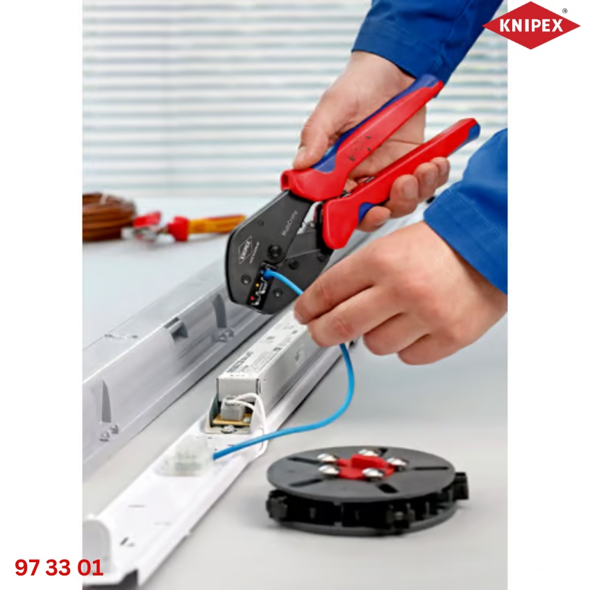 Bộ Kìm Bấm Cos Thay Ngàm 3 MultiCrimp KNIPEX 97 33 01
