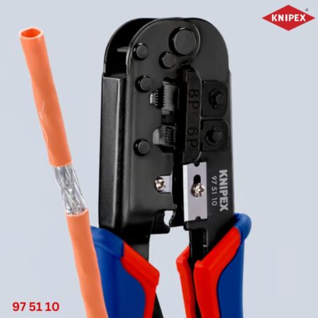 Knipex 97 51 10 – Kìm Bấm Cos Mạng RJ 11/12 và RJ 45