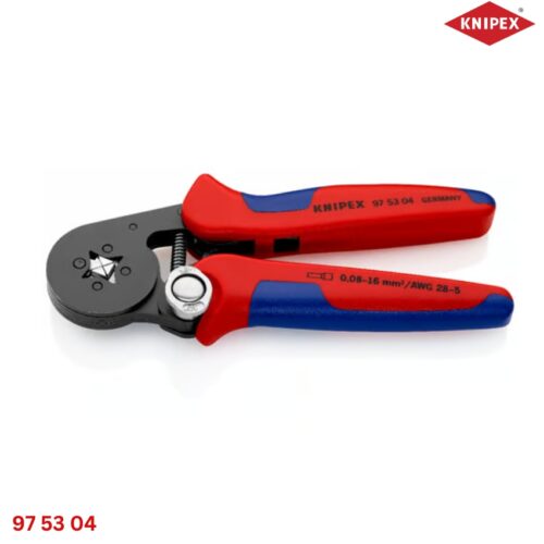 Kìm bấm cos pin rỗng Knipex 97 53 04 wine ferrules