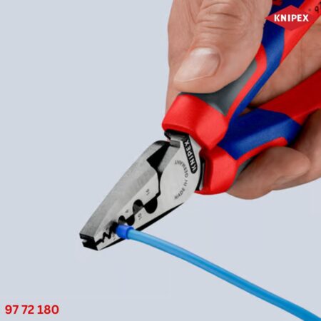 Knipex 97 72 180 Kìm Bấm Cos Pin Rỗng