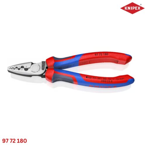 Knipex 97 72 180 Kìm Bấm Cos Pin Rỗng