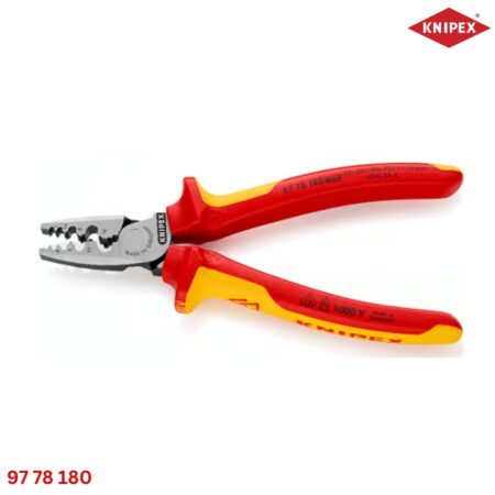 Knipex 97 78 180 Kìm Bấm Cos Pin Rỗng Cách Điện