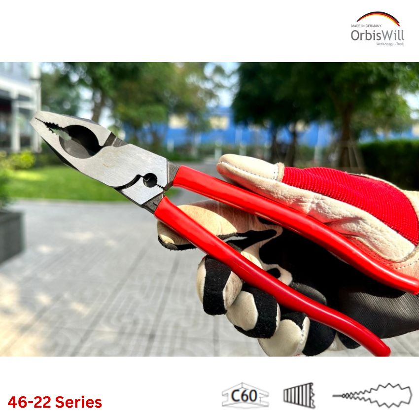 Kìm bấm cos đầu bằng cách điện 1000V ORBIS 46-22 Series