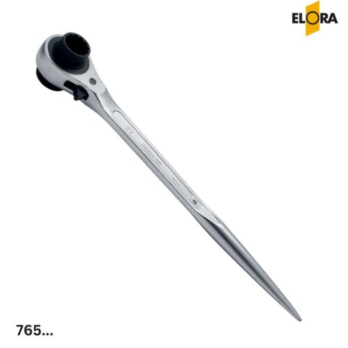 ELORA 765 Cờ lê đuôi chuột tuýp đôi loại ngắn 12 cạnh