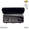 770/771 S10 ELORA Bộ tuýp 14 chi tiết 3/4 inch