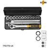 ELORA 770/771-LK Bộ tuýp đầu vuông 1/2″ 15 chi tiết