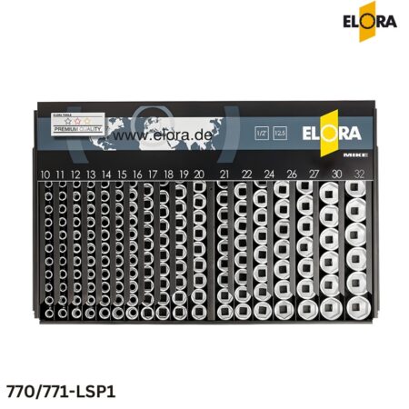 770/771-LSP1 Elora: Bộ tuýp hệ mét 208 chi tiết 1/2 inch
