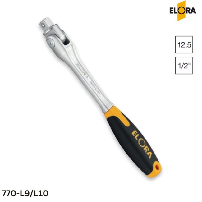 ELORA 770-L9/L10 Tay vặn đầu lắc léo , 1/2 inch