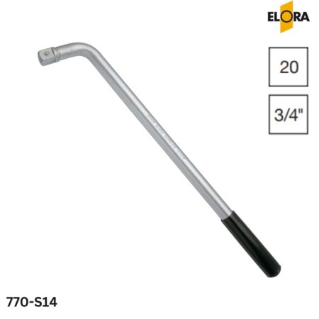 ELORA 770-S14 Tay vặn đầu cong 500 mm