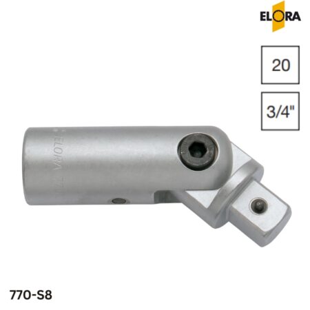 770-S8 Elora: Đầu Tuýp Nối Dạng Lắc Léo 3/4