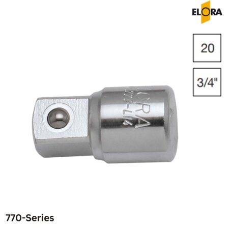 770 series Elora Đầu chuyển tăng giảm tuýp đầu vuông