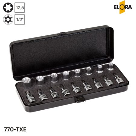 ELORA 770-TXE Bộ tuýp sao trong ngoài 17 chi tiết