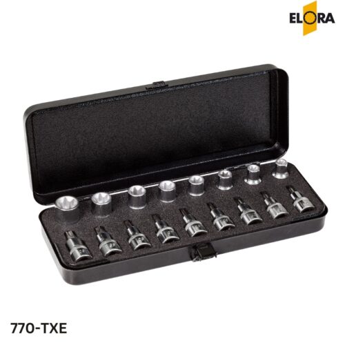 ELORA 770-TXE Bộ tuýp sao trong ngoài 17 chi tiết