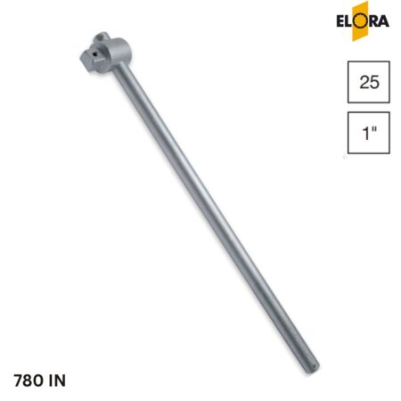 ELORA 780-2: Thanh trượt chữ T đầu vuông 1 inch