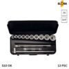 ELORA S10 OK Bộ tuýp 13 chi tiết 3/4 inch