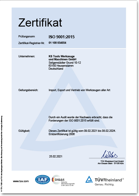 cetificate iso 9001 
