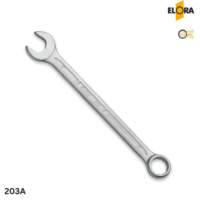 ELORA 203A Cờ lê vòng miệng, hệ mét
