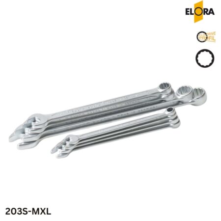ELORA 203S-MXL Bộ cờ lê vòng miệng siêu dài