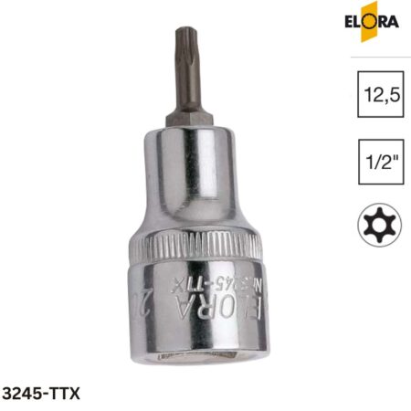 ELORA 3245-TTX Tuýp đầu sao có lỗ 1/2 inch