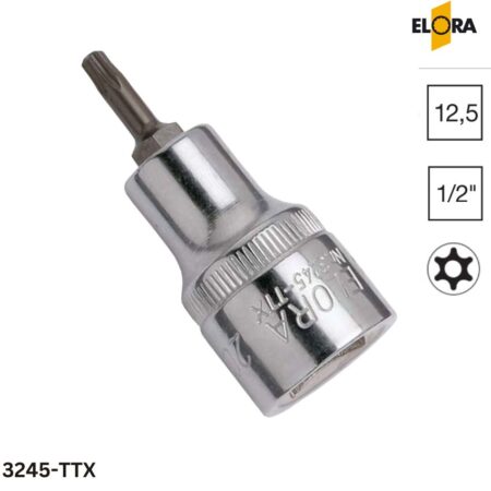 ELORA 3245-TTX Tuýp đầu sao có lỗ 1/2 inch
