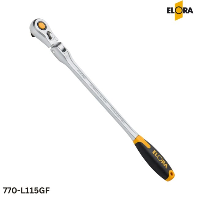 770 L115GF - ELORA: Cần siết tự động gật gù, đầu vuông 1/2 inch