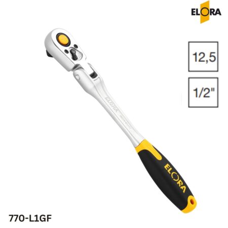 770-L1GF ELORA: Cần siết tự động gật gù, đầu vuông 1/2 inch