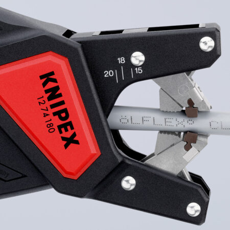ngàm Kìm tuốt dây tự động Ø 4.4 - 7.5 mm Knipex 12 74 180