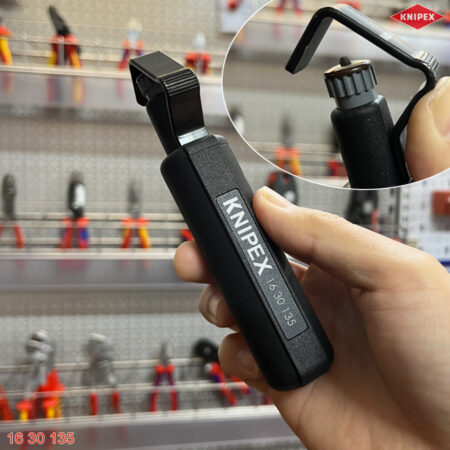 Knipex 16 30 135 SB dụng cụ rọc tách cáp tròn 6-29 mm