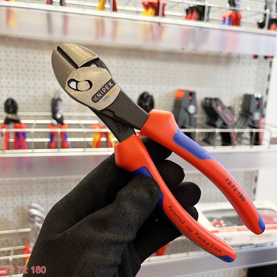 KNIPEX 73 72 180: Kìm Cắt thép siêu cứng piano
