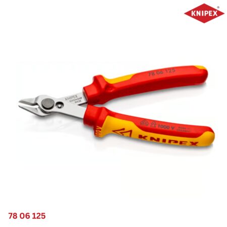 Knipex 78 06 125 – Kìm Cắt Linh Kiện Cách điện VDE
