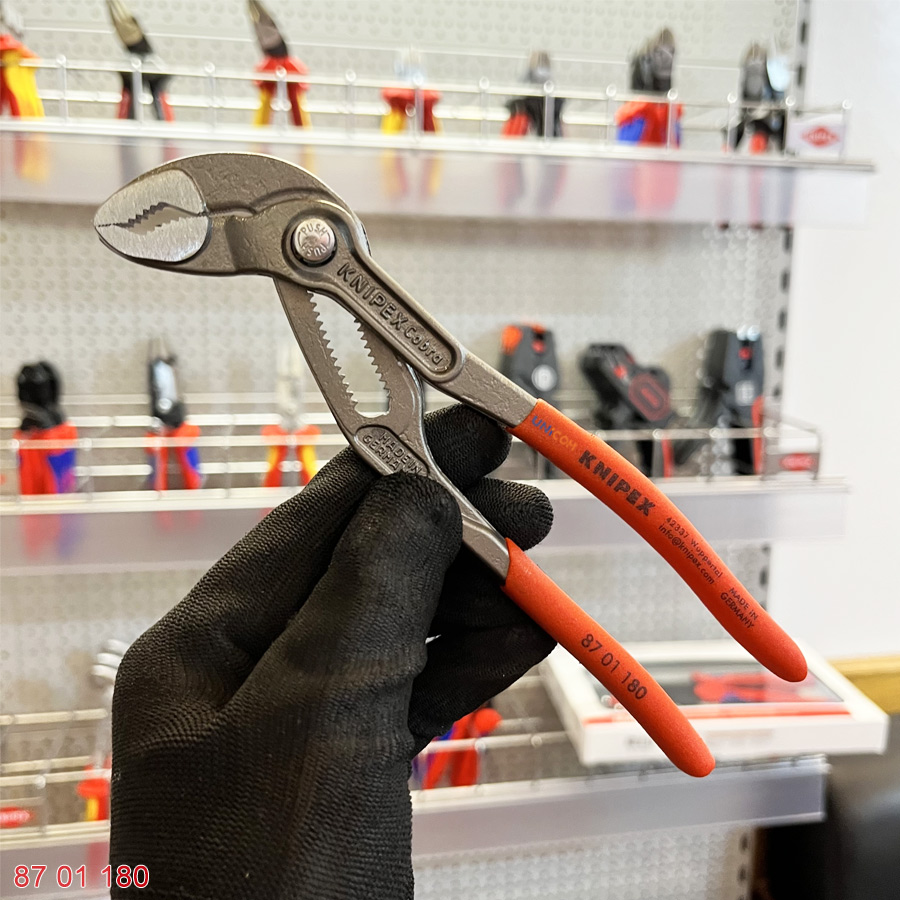 knipex 87 01 180 kìm mỏ quạ cobra 180 mm