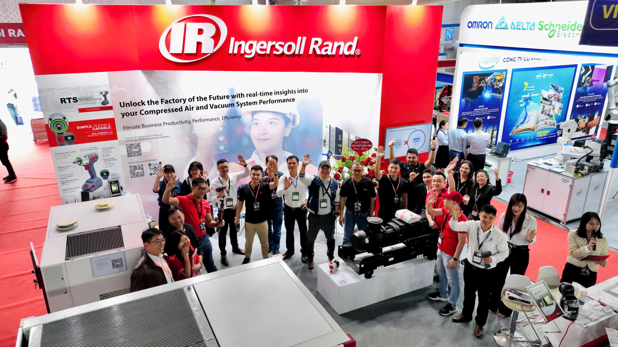 unicom-jsc-ingersoll-rand-tai-trien-lam-vimf-2024-bac-ninh