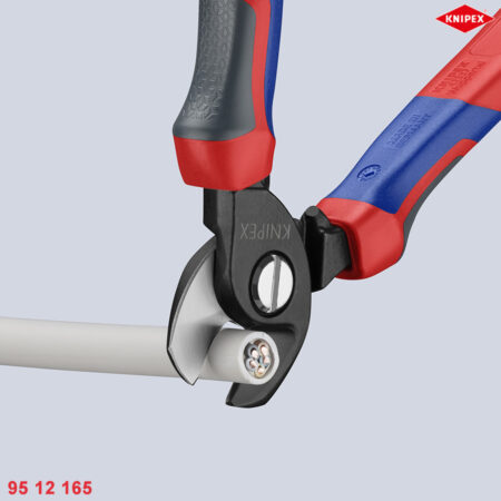 Knipex 95 12 165 Kìm cắt cáp điện, đồng, nhôm OD 15mm