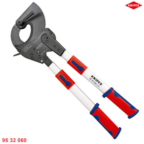 Knipex 95 32 060 Kìm cắt cáp OD 60mm kiểu bánh cóc