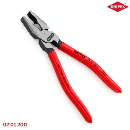Knipex 02 01 200: Kìm Đa Năng Lưỡi Cắt 63 HRC