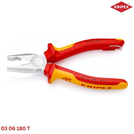 03 06 180 T Knipex: Kìm cách điện đa năng