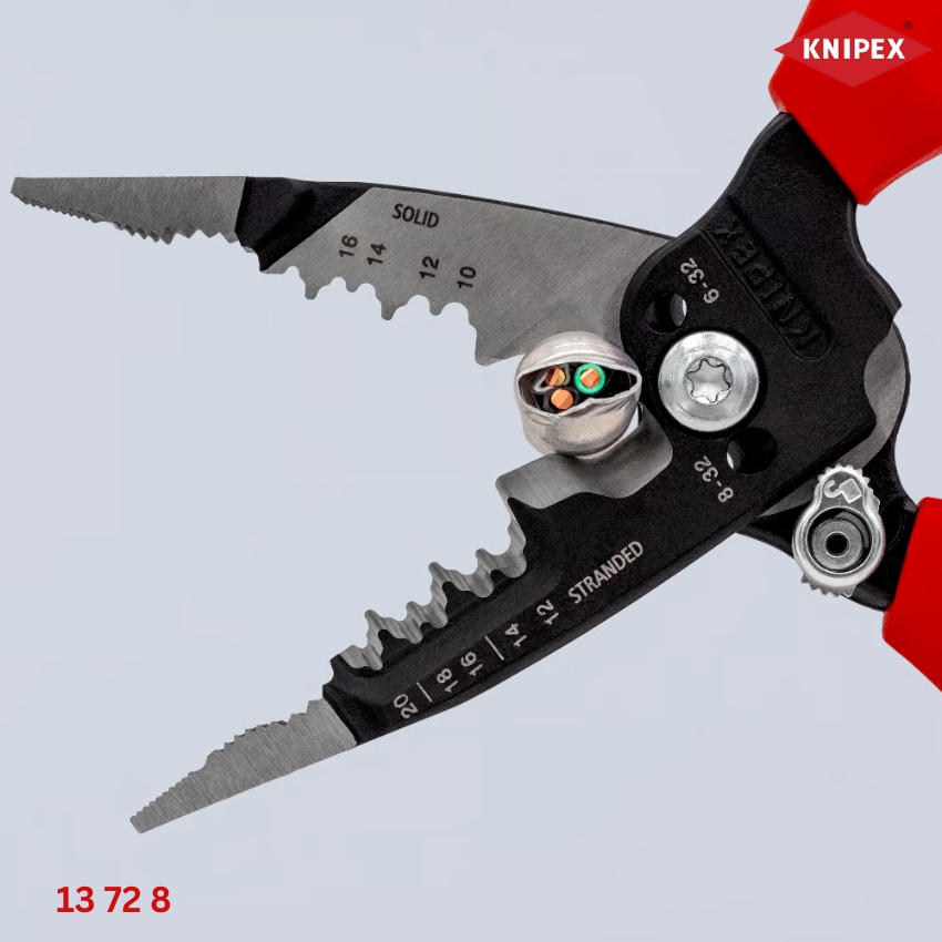 Knipex 13 72 8: Kìm Lắp Điện 7 Chức Năng