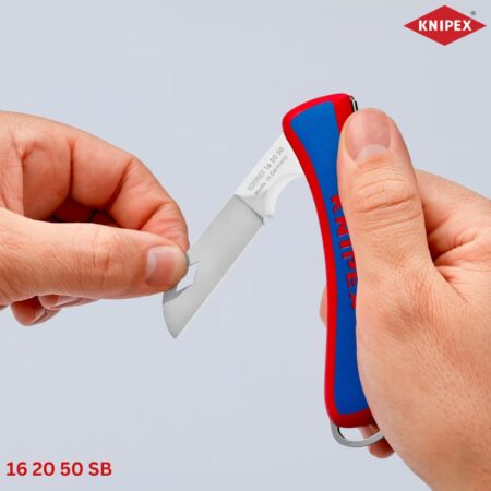 16 20 50 SB Knipex: Dao gấp gọn dọc cáp điện