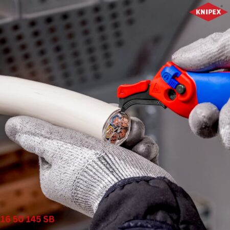 Knipex 16 50 145 SB: Dao dọc cáp