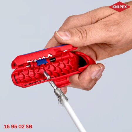 Knipex 16 95 02 SB: Dụng Cụ Tách Cáp Điện ErgoStrip