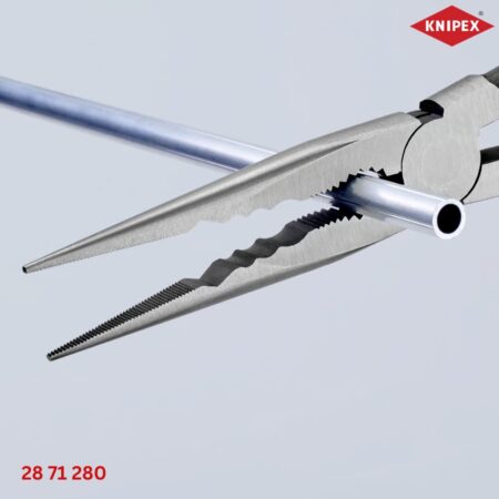 Knipex 28 71 280 - 28 81 280 Kìm Nhọn Dài 280mm Mũi Thẳng & Cong 45 độ
