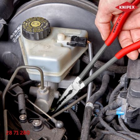 Knipex 28 71 280 - 28 81 280 Kìm Nhọn Dài 280mm Mũi Thẳng & Cong 45 độ